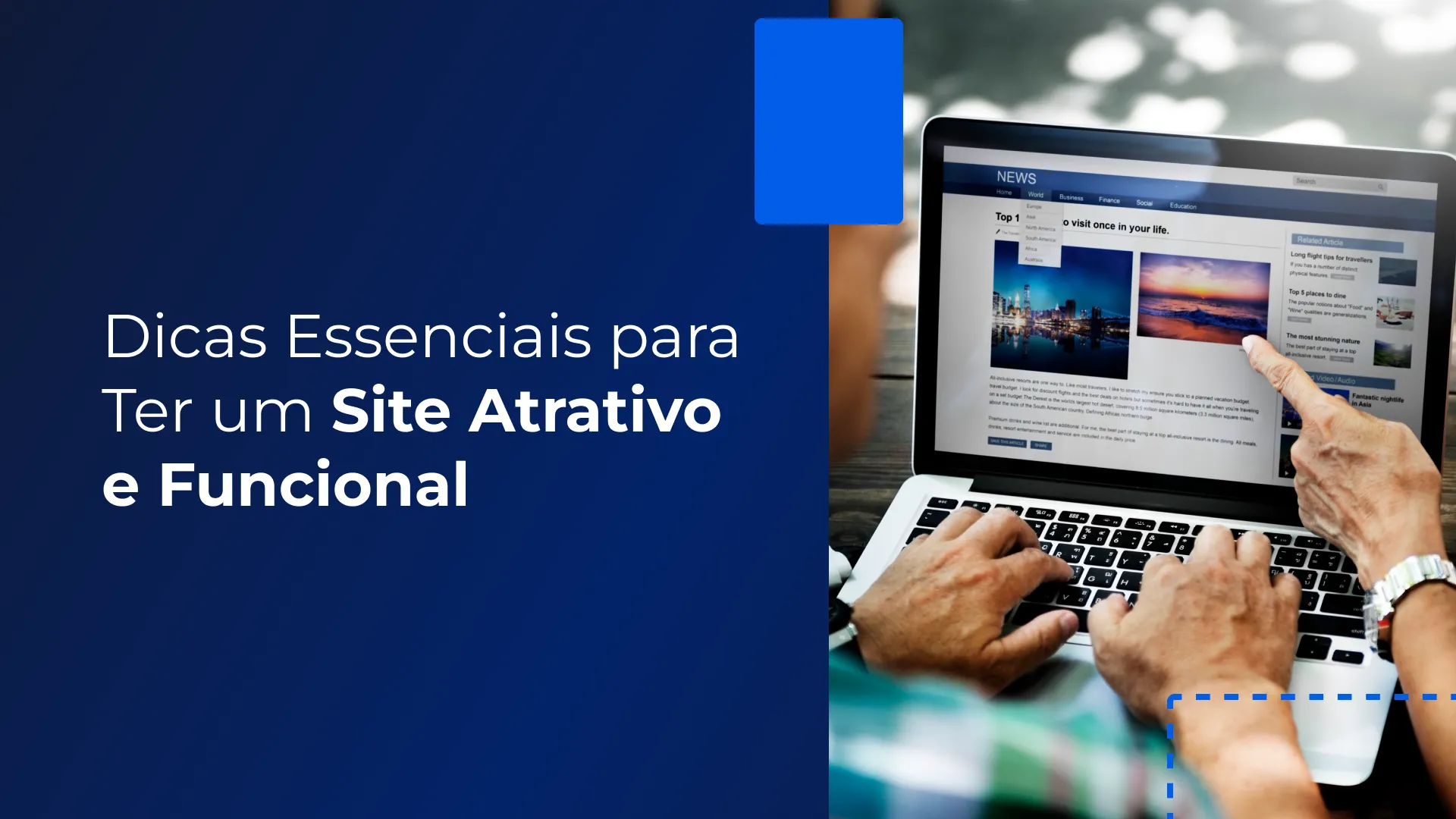 Site Atrativo e Funcional - Criação de sites